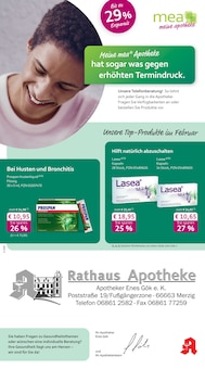 mea - meine apotheke Prospekt der Woche "Unsere Februar-Angebote" Seite 1, 01.02.2026 bis 28.02.2026 für Merzig Aktueller mea - meine apotheke Prospekt "Unsere Februar-Angebote" Seite 1 von 4 Seiten für Merzig