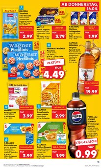 Pepsi im Kaufland Prospekt "KNÜLLER" mit 70 Seiten (Moers)