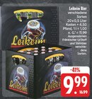 EDEKA Weidenberg - Leikeim Bier verschiedene Sorten Angebot im Prospekt Leikeim Bier verschiedene Sorten bei EDEKA im Weidenberg Prospekt für 9,99 €