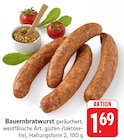 EDEKA - Bauernbratwurst Angebot im Prospekt Bauernbratwurst bei EDEKA im Prospekt "" für 1,69 €