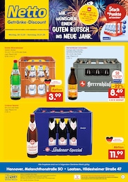 Aktueller Netto Marken-Discount Discounter Prospekt für Hannover: DER ORT, AN DEM DU IMMER AUSGEZEICHNETE PREISE FINDEST. mit 4} Seiten, 29.12.2025 - 03.01.2026
