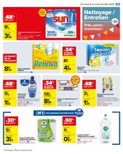 Lessive Angebote im Prospekt "LE TOP CHRONO DES PROMOS" von Carrefour auf Seite 47
