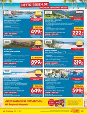 Netto Reisen Angebote im Prospekt "Aktuelle Angebote" von Netto Marken-Discount auf Seite 45