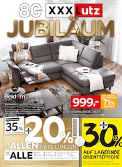 XXXLutz Möbelhäuser Möbel & Einrichtung Prospekt der aktuellen Woche mit 36 Seiten, gültig von 26.01.2026 bis 01.02.2026, in Burgheim und Umgebung Aktueller XXXLutz Möbelhäuser Möbel & Einrichtung Prospekt in Burgheim und Umgebung, "JUBILÄUM" mit 36 Seiten, 26.01.2026 - 01.02.2026