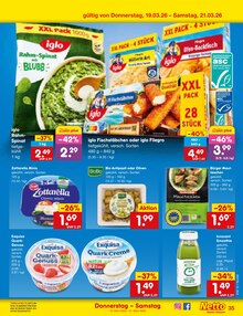 Feinkostlebensmittel im Netto Marken-Discount Prospekt "Aktuelle Angebote" mit 64 Seiten (Mannheim)