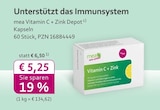 Vitamin C + Zink Depot im aktuellen Prospekt bei mea - meine apotheke in Möglingen