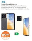 Smartphone Blade A56 von ZTE im aktuellen V-Markt Prospekt für 89,90 €