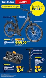 Promos Vélo dans le catalogue "LE MOIS TOUJOURS PLUS" de Lidl Vélo en promo dans le catalogue Lidl à la page 40