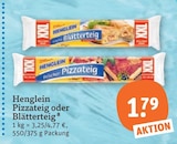 Pizzateig von Henglein im aktuellen tegut Prospekt für 1,79 €