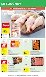 Promos Saucisse dans le catalogue "Carrefour" de Carrefour Saucisse en promo dans le catalogue Carrefour à la page 29