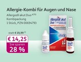 Allergodil akut Duo bei mea - meine apotheke im Prospekt "" für 14,25 €
