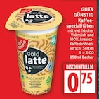 Cold Latte Macchiato von Gut & Günstig im aktuellen EDEKA Prospekt