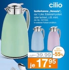 Isolierkanne „Venezia“ im Möbel Inhofer Prospekt Isolierkanne „Venezia“ von cilio im aktuellen Möbel Inhofer Prospekt für 17,95 €
