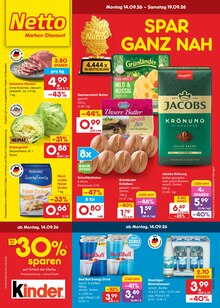 Zucker im aktuellen Netto Marken-Discount Prospekt (Rostock) Zucker im Netto Marken-Discount Prospekt "Aktuelle Angebote" mit 69 Seiten (Rostock)
