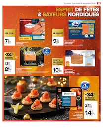 Offre Saumon Fumé dans le catalogue Carrefour du moment à la page 53