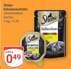 Katzennassfutter Angebote von Sheba bei GLOBUS Gießen für 0,49 €