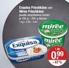 Frischkäse von Exquisa oder Miree im aktuellen V-Markt Prospekt für 0,99 €