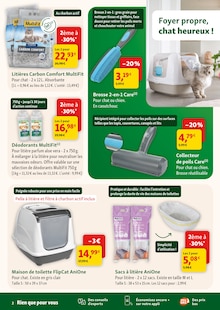 Prospectus Maxi Zoo en cours, "Litière au top ! Ronrons non-stop", page 2 sur 12