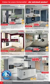 Einbauküchen im Die Möbelfundgrube Prospekt in Saarbrücken Aktueller Die Möbelfundgrube Prospekt mit Einbauküchen, "Traumküchen", Seite 2