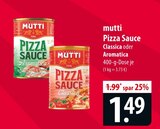 Pizza Sauce Classica im Angebot bei famila Nordost in Neustadt Pizza Sauce Classica Angebote von mutti bei famila Nordost Neustadt für 1,49 €