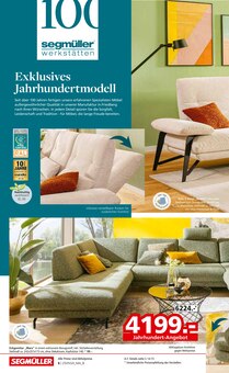 Sitzmöbel im Segmüller Prospekt "100 JAHRE SEGMÜLLER" mit 32 Seiten (Mannheim)
