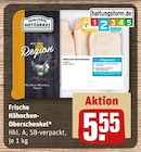 Aktuelles Frische Hähnchen-Oberschenkel Angebot bei REWE in Kassel ab 5,55 €