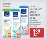 Aktuelles Meerwasser Schnupfenspray Angebot bei ALDI Nord in Solingen (Klingenstadt) ab 3,39 €