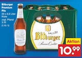 Premium Pils Angebote von Bitburger bei Netto Marken-Discount Neustrelitz für 10,99 €