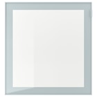 Vitrinentür hell graublau/Klarglas 60x64 cm von GLASSVIK für 36,00 € bei IKEA im Angebot Vitrinentür hell graublau/Klarglas 60x64 cm von GLASSVIK im aktuellen IKEA Prospekt