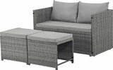 2in1 Polyrattan-Gartenmöbel-Set Jamaika im Netto Marken-Discount Prospekt 2in1 Polyrattan-Gartenmöbel-Set Jamaika von Juskys im aktuellen Netto Marken-Discount Prospekt für 199,99 €