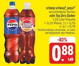 Aktuelle Cola Angebote bei EDEKA in Freiberg Aktuelles Pepsi Angebot bei EDEKA in Freiberg ab 0,88 €