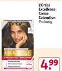 Aktuelles Excellence Creme Coloration Angebot bei Rossmann in Darmstadt ab 4,99 €