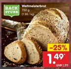 Weltmeisterbrot im Angebot bei Netto Marken-Discount in Buchholz Weltmeisterbrot Angebote von BACK STUBE bei Netto Marken-Discount Buchholz für 1,49 €