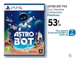 Astro bot ps5 - Sony Interactive Entertainment à 53,49 € dans le catalogue E.Leclerc