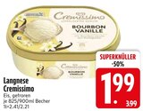 Cremissimo Angebote von Langnese bei EDEKA Augsburg für 1,99 €