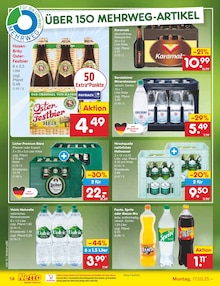 Cola im Netto Marken-Discount Prospekt "Aktuelle Angebote" mit 62 Seiten (Mainz)