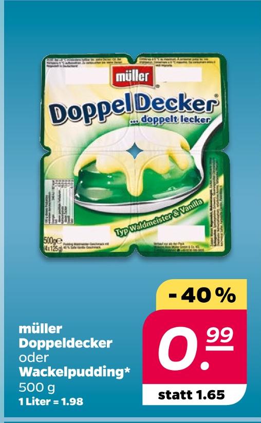 Doppeldecker oder Wackelpudding