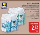 Aktuelles natürliches Mineralwasser Angebot bei Marktkauf in Nürnberg ab 2,22 €