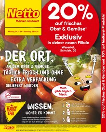 Netto Marken-Discount Prospekt mit 4 Seiten (Wahlsburg)