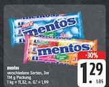 EDEKA Neuenmarkt - Mentos Mint Angebot im Prospekt Mentos Mint bei EDEKA im Neuenmarkt Prospekt für 1,29 €