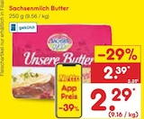 Butter Angebote von Sachsenmilch bei Netto Marken-Discount Lutherstadt Wittenberg für 2,29 €