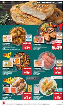Pute im Kaufland Prospekt "Hier bin ich richtig" mit 66 Seiten (Heilbronn)
