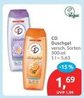 Duschgel Angebote von CD bei budni Norderstedt für 1,69 €