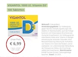 1000 I.E. Vitamin D3 Tabletten von VIGANTOL im aktuellen LINDA Partnerapotheke Prospekt