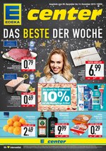 EDEKA center Prospekt "DAS BESTE DER WOCHE", 16 Seiten, für Kissing, 09.12.2019 - 14.12.2019 EDEKA center Prospekt "DAS BESTE DER WOCHE", 16 Seiten, für Kissing, 09.12.2019 - 14.12.2019
