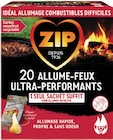 Blocs allume-feux ultra performants x20(b) - ZIP - Intermarché Hyper à Ploemeur Blocs allume-feux ultra performants x20(b) - ZIP en promo chez Intermarché Hyper Ploemeur à 1,41 €