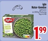 Gemuesekonserven im EDEKA Prospekt Natur-Gemüse von iglo im aktuellen EDEKA Prospekt für 1,99 €
