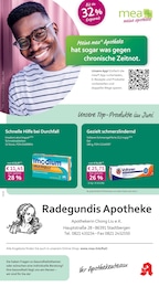 mea - meine apotheke Prospekt für Stadtbergen mit 4 Seiten mea - meine apotheke Prospekt für Stadtbergen: "Unsere Juni-Angebote", 4 Seiten, 01.06.2026 - 30.06.2026
