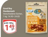 Hundesnack im Angebot bei GLOBUS in Hof Hundesnack Angebote von Good Boy bei GLOBUS Hof für 1,49 €