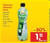 Elektrolyt Drink im Angebot bei Netto Marken-Discount in Lemgo Elektrolyt Drink Angebote von Valensina bei Netto Marken-Discount Lemgo für 1,11 €